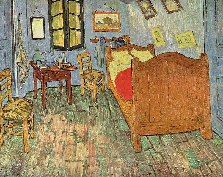 Vincent Van Gogh Vincents Schlafzimmer in Arles oil painting picture